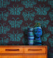 Camberwell Beauty Nursey Room Wallpaper 2  - Blue