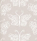 Camberwell Beauty Nursey Wallpaper - Pink