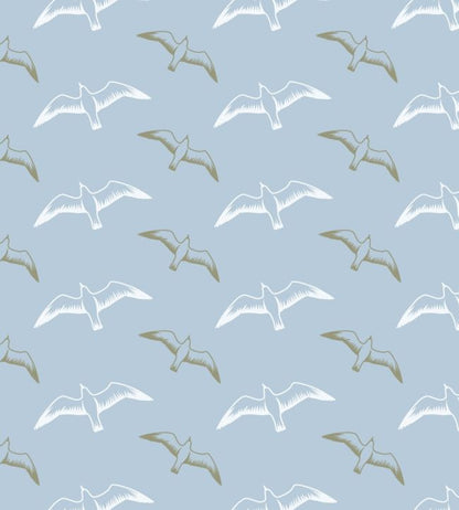 Gulls Wallpaper - Blue