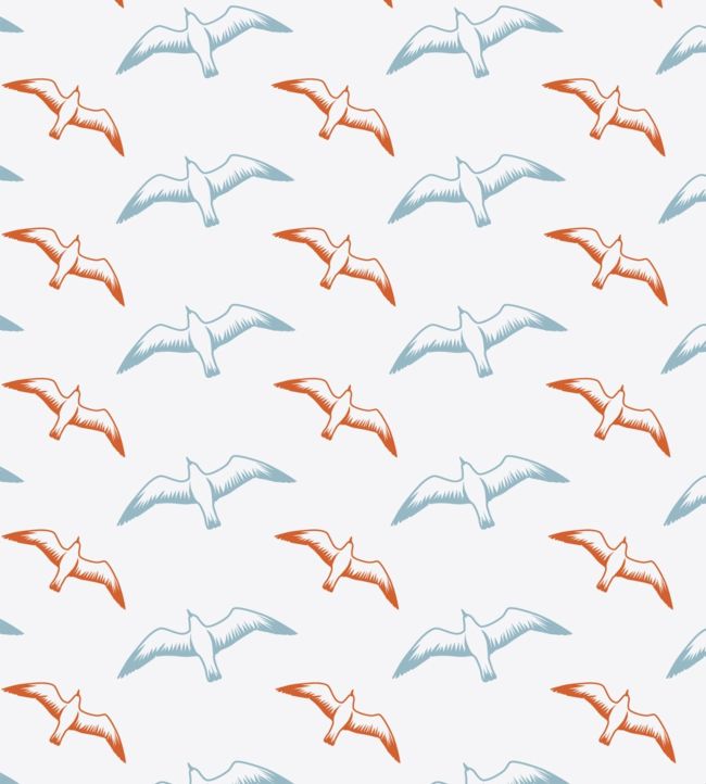 Gulls Wallpaper - Multicolor