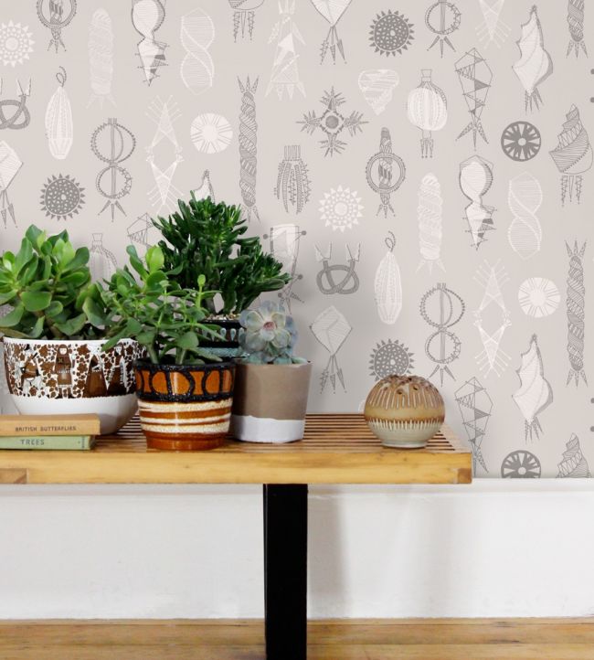 Equinox Room Wallpaper - Gray