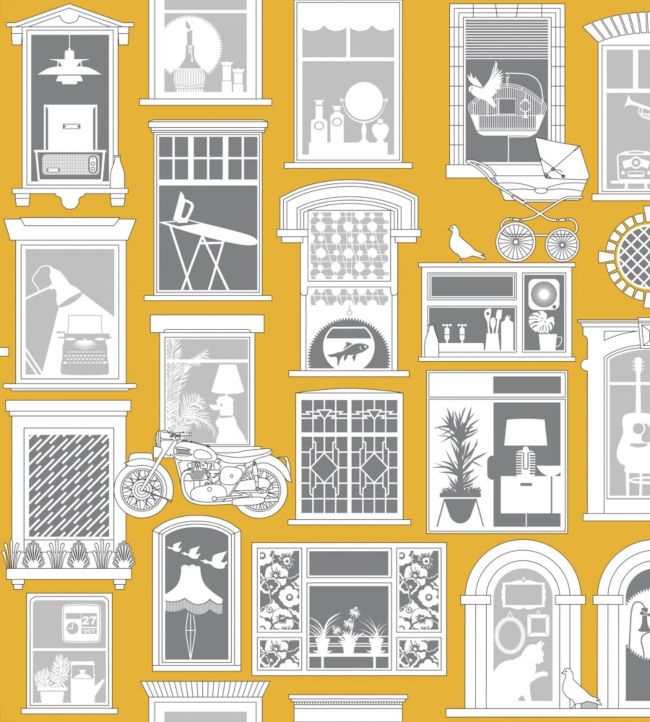 One Day Wallpaper - Yellow 