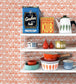 Metroland Room Wallpaper - Red