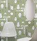 Concert Room Wallpaper - Green