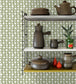 Pavilion Room Wallpaper - Green