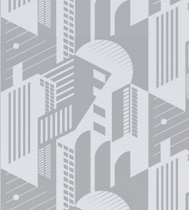 Bauhaus Wallpaper - Gray