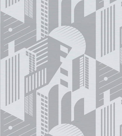 Bauhaus Wallpaper - Gray
