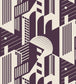 Bauhaus Wallpaper - Purple