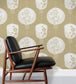 Lucky Lantern Room Wallpaper - Sand