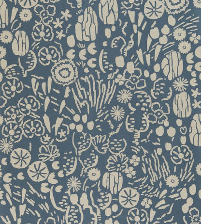 Atacama Wallpaper - Stiffkey Blue - 5806 - Farrow & Ball