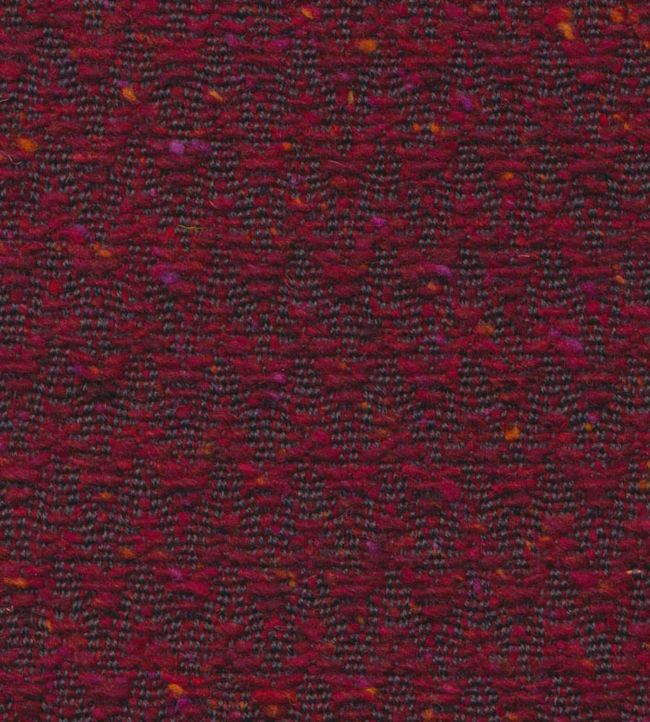 Islabank Chevron Fabric - Red 