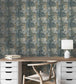 BAZAAR2 - Bazaar Wallpaper - Indigo - Arley House