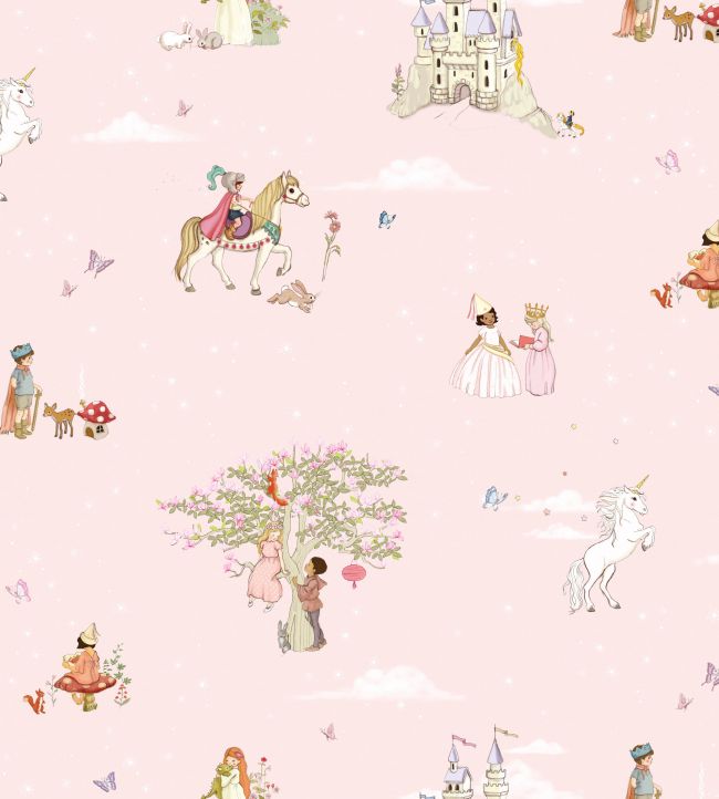 Fairytale Dreams Fabric - Pink