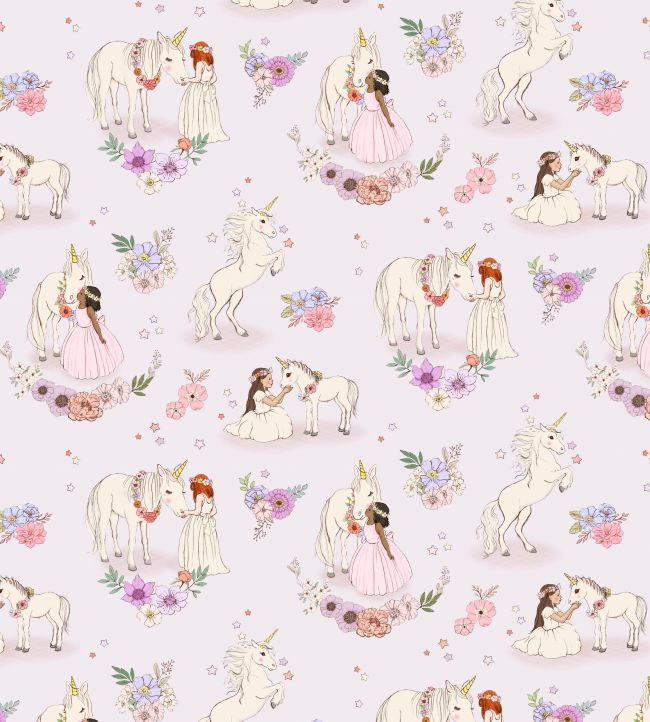 Unicorn Fabric - Pink