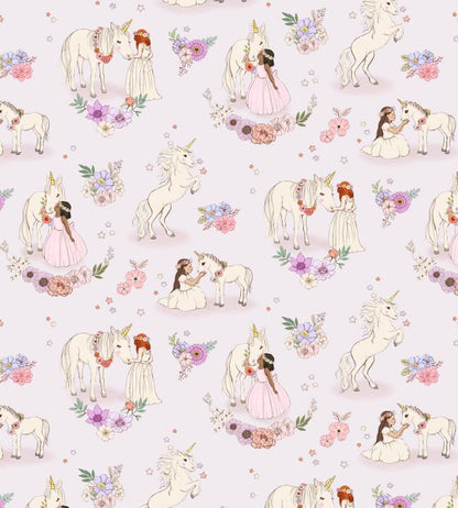 Unicorn Fabric - Pink