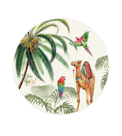 Binti Baby Circle Mural - Green