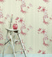 Bugs and Butterflies Room Wallpaper - Red