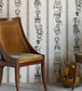 Chairs Room Wallpaper 2 - Cream