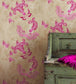 Paisley Room Wallpaper - Pink