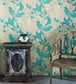 Paisley Room Wallpaper 2 - Teal