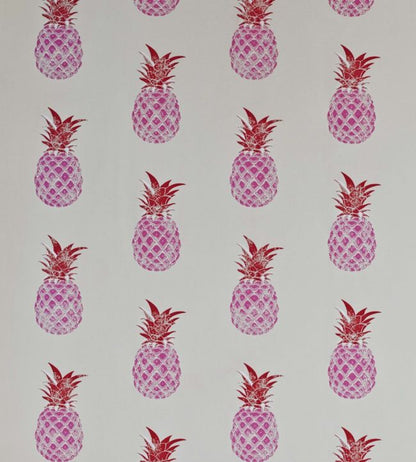 Pineapple Wallpaper - Pink 