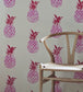 Pineapple Room Wallpaper - Pink