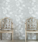 Ivy Room Wallpaper - Silver
