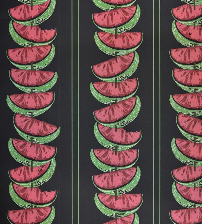 Watermelon Wallpaper - Black