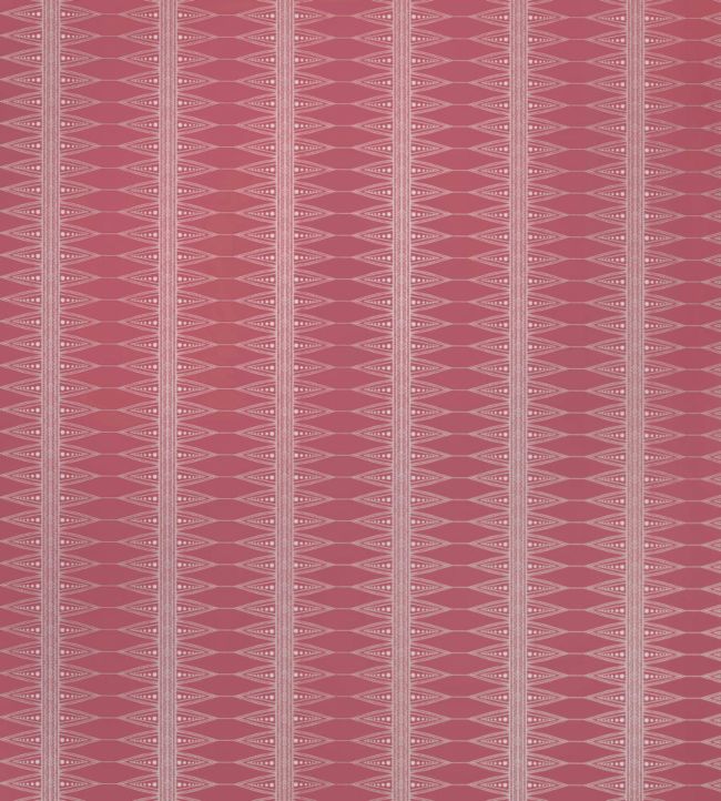 Indian Stripe Wallpaper - Red