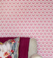 Ikat Heart Room Wallpaper 2 - Pink