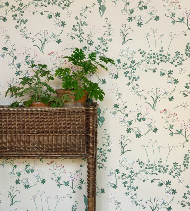 Botanica Room Wallpaper - Cream