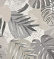 Abstract Jungle Room Wallpaper 3 - Gray