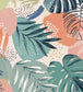 Abstract Jungle Room Wallpaper 3 - Multicolor