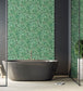 BMTD001-02A - Alpine Landscape Wallpaper - Alpine Green - Brand McKenzie