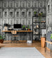 Animal Architecture Room Wallpaper - Gray