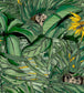 Monkey Forest Room Wallpaper 3 - Green