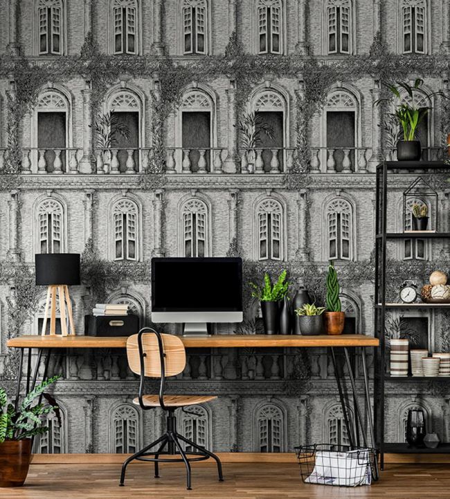 The Architecture Room Wallpaper 2 - Gray