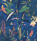 The Tropics Wallpaper - Blue 