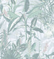 BMTD001-14B - The Tropics Wallpaper - Mint Green - Brand McKenzie