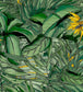 BMTD001-15B - Tropical Forest Wallpaper - Dark Green & Yellow - Brand McKenzie