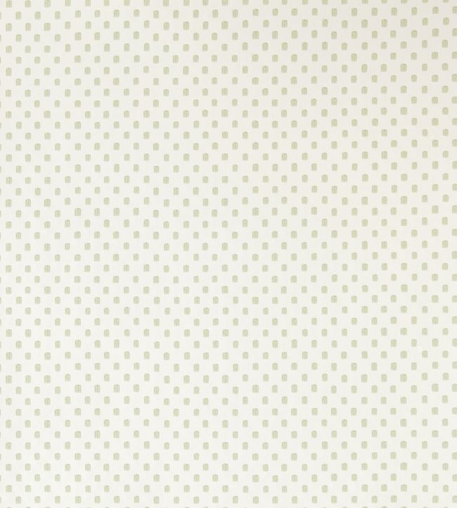 Polka Square Wallpaper - White