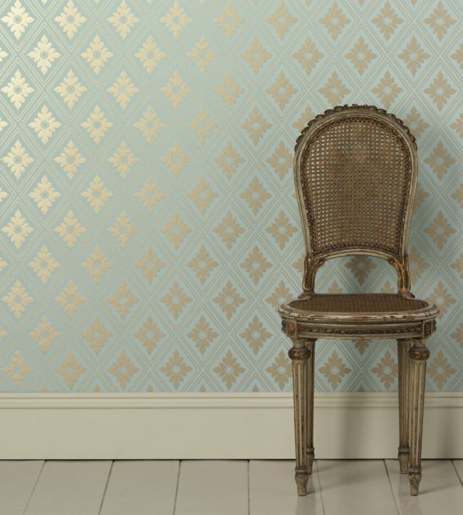 Ranelagh Room Wallpaper - Blue