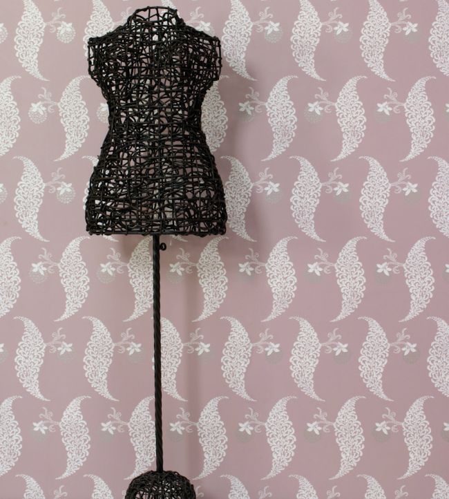 Rosslyn Room Wallpaper - Pink