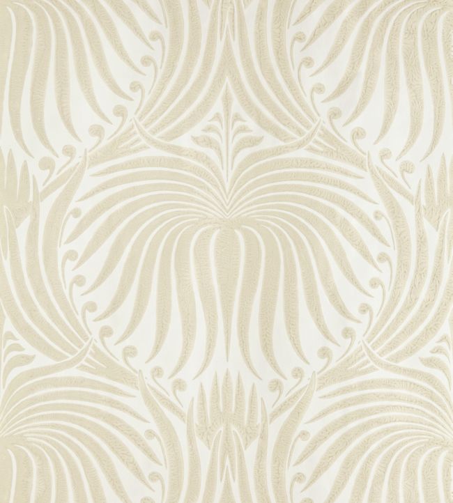 Lotus Wallpaper - Cream