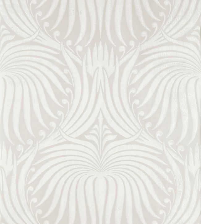 Lotus Wallpaper - White