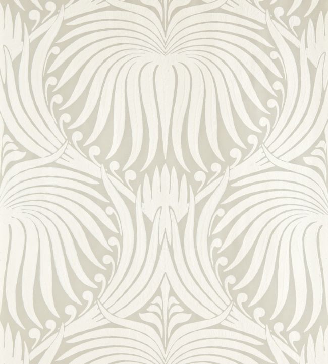 Lotus Wallpaper - Cream