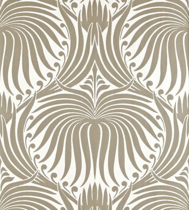 Lotus Wallpaper - Gray
