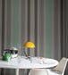 Chromatic Stripe Room Wallpaper 2 - Gray