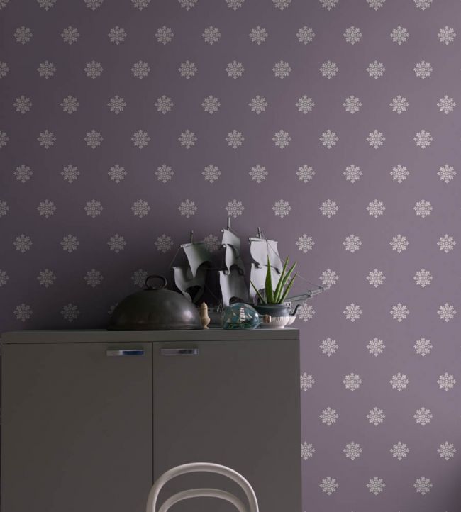 Brockhampton Star Room Wallpaper - Gray