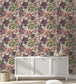 BRONTE2 - Bronte Wallpaper - Violet - Arley House